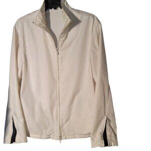 Ralph Lauren Polo Golf Zip Front White Jacket Size: S